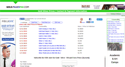 Desktop Screenshot of gold.pagespak.com