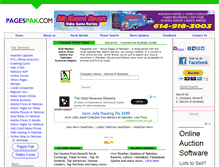 Tablet Screenshot of pagespak.com